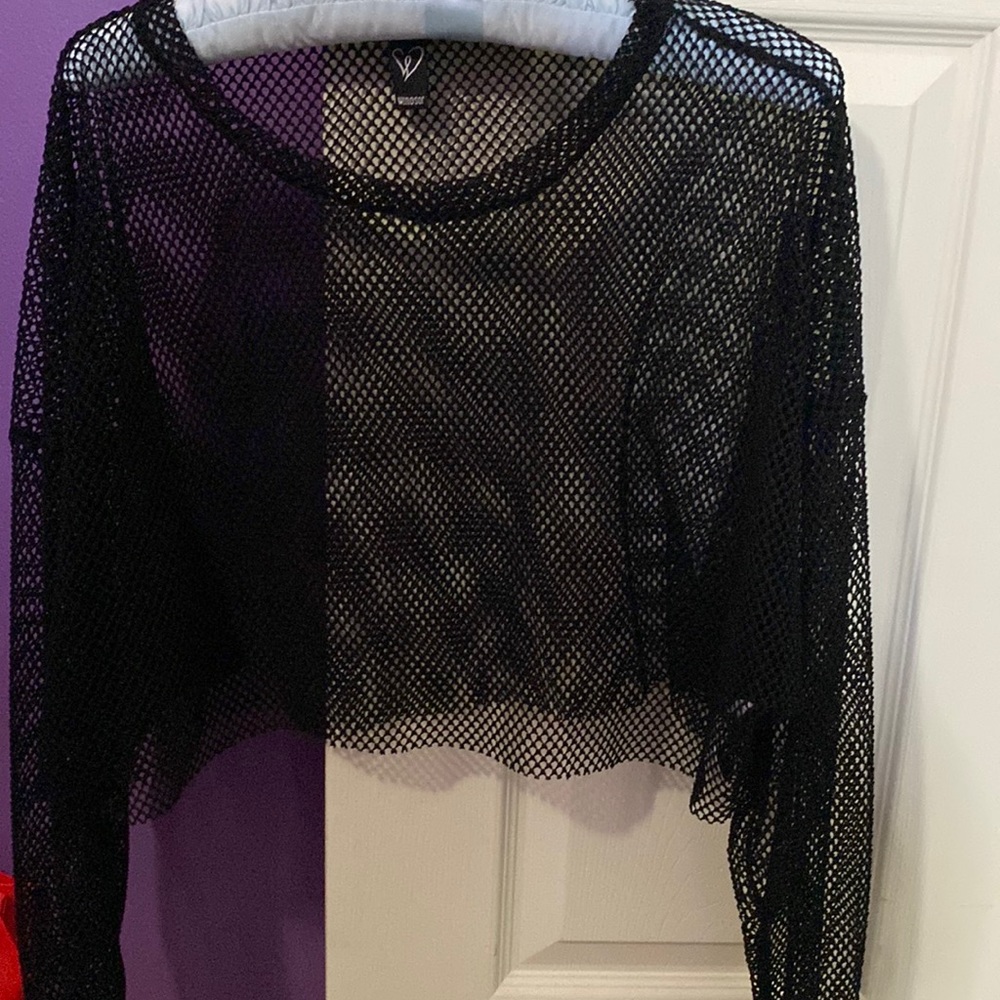💚Windsor Fishnet Shirt